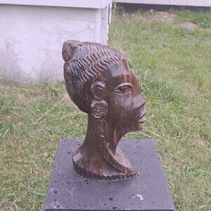 Carved African Hardwood Statue